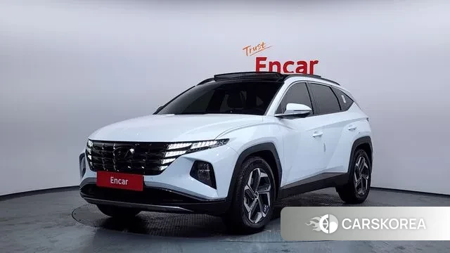 Hyundai Tucson (NX4) 2023 Белый из Кореи