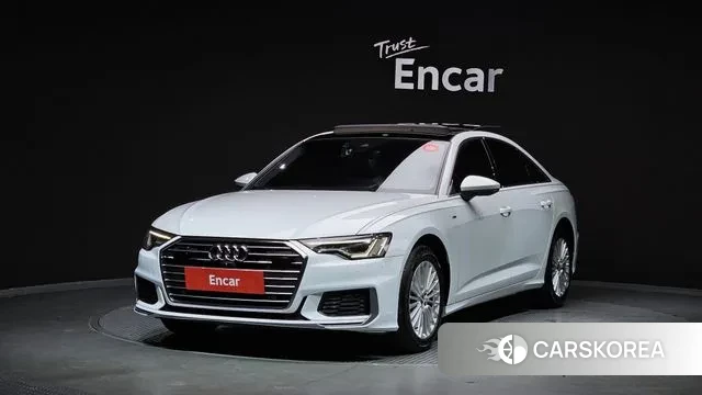 Audi A6 (C8) 2020 Белый из Кореи