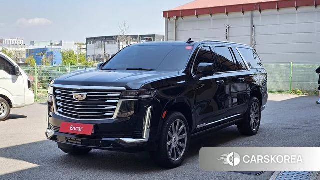 Cadillac Escalade 5th Generation 2022 Черный из Кореи