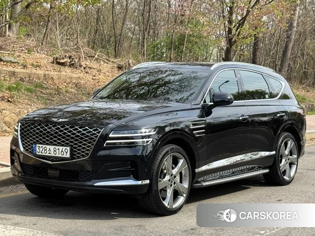 Genesis GV80 2021 Черный из Кореи