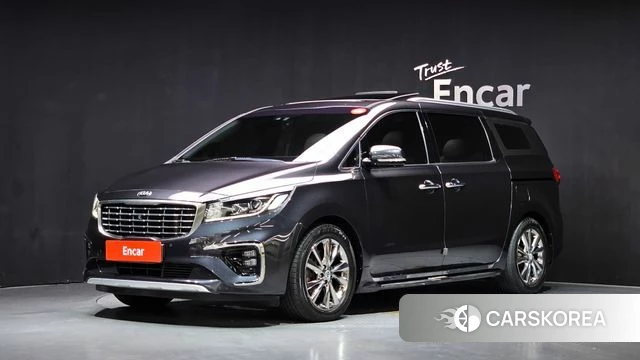 Kia The New Carnival 2019 Серый из Кореи