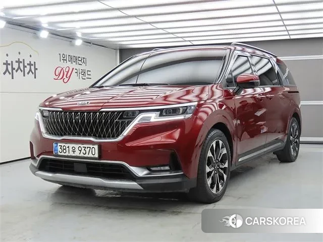Kia Carnival 4th generation 2021 Красный из Кореи