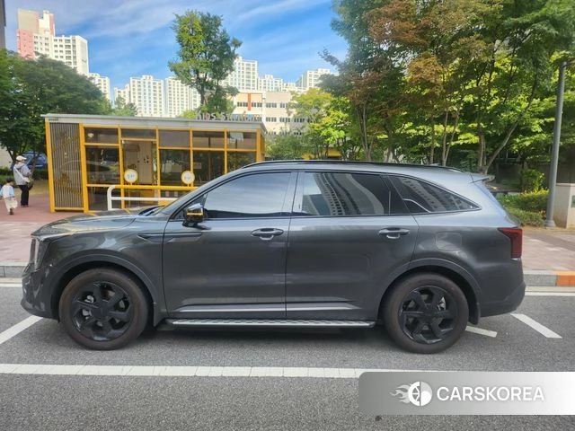 Kia The New Sorento 4th Generation 2025 Серый из Кореи