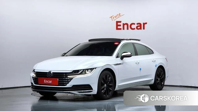 Volkswagen Arteon 2019 Белый из Кореи