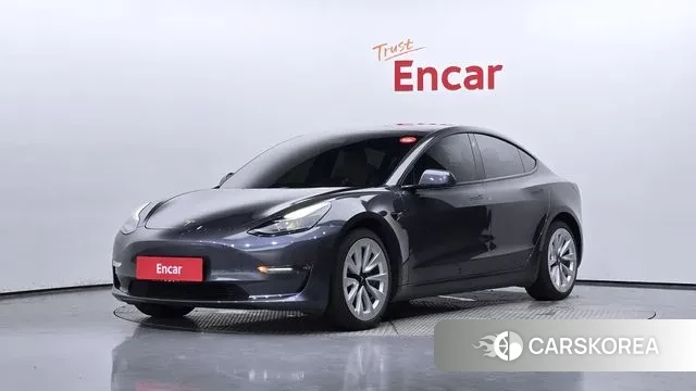 Tesla Model 3 2021 Серый из Кореи