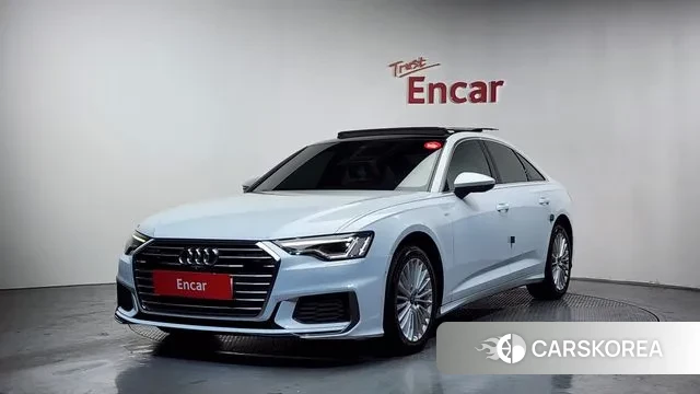 Audi A6 (C8) 2020 Белый из Кореи