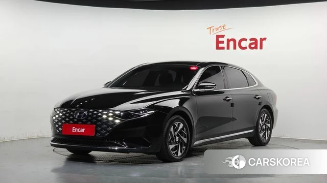 Hyundai The New Grandeur IG Hybrid 2020 Черный из Кореи