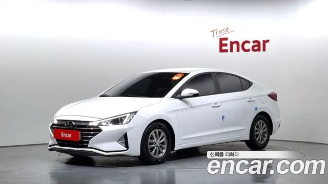 Hyundai The New Avante AD 2019 Белый из Кореи