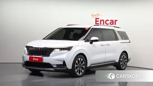 Kia Carnival 4th generation 2021 Белый из Кореи