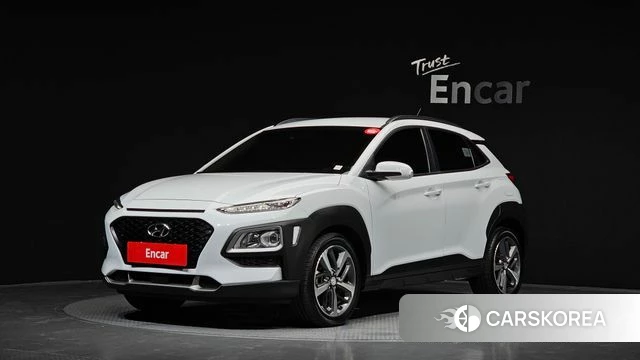 Hyundai Kona 2018 Белый из Кореи