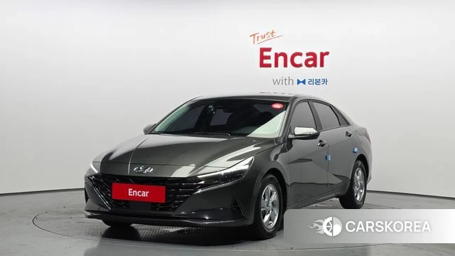 Hyundai Avante (CN7) 2021 Серый из Кореи