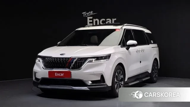 Kia Carnival 4th generation 2021 Белый из Кореи