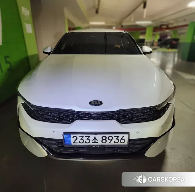 Kia K5 3rd generation 2021 Белый из Кореи