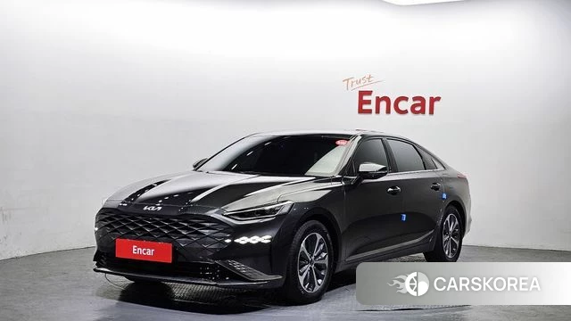 Kia K8 Hybrid 2023 Серый из Кореи