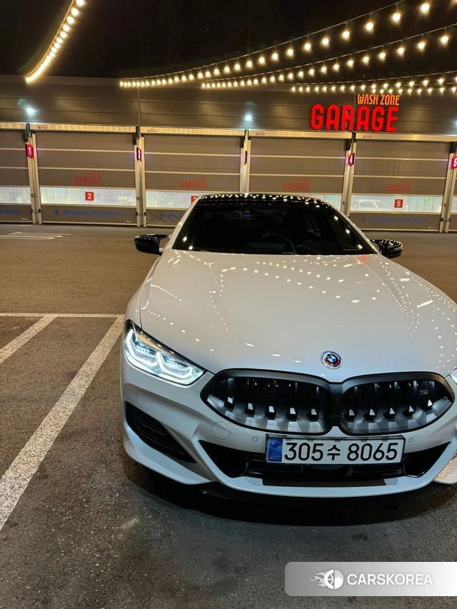 BMW 8 Series (G15) 2023 Белый из Кореи