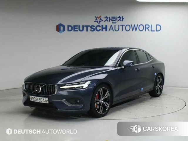 Volvo S60 3rd generation 2019 Синий из Кореи