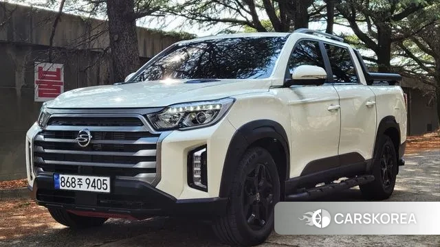 Ssangyong The New Rexton Sport 2022 Белый из Кореи