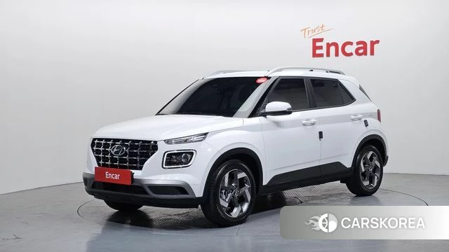 Hyundai Venue 2024 Белый из Кореи