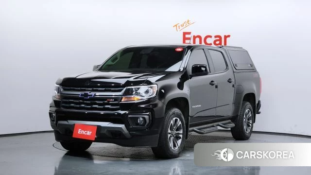 Chevrolet (GM Daewoo) Real New Colorado 2021 Черный из Кореи