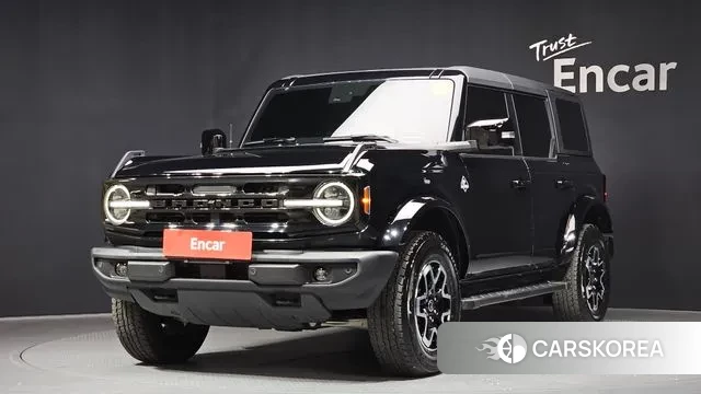 Ford Bronco 6th Generation 2024 Черный из Кореи
