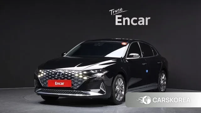 Hyundai The New Grandeur IG Hybrid 2020 Черный из Кореи