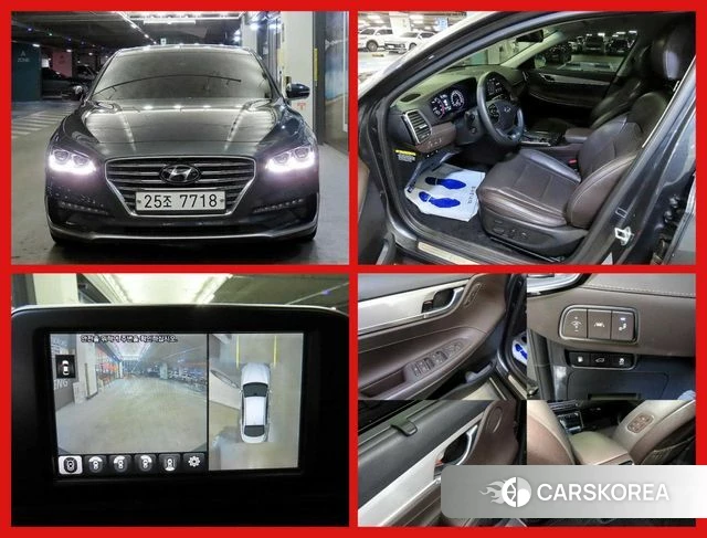 Hyundai Grandeur IG 2018 Черный из Кореи