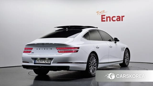 Genesis G80 (RG3) 2021 Белый из Кореи