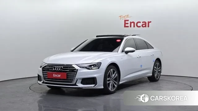 Audi A6 (C8) 2022 Белый из Кореи