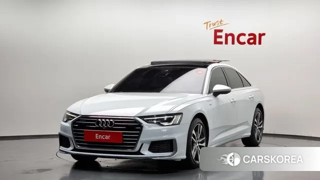 Audi A6 (C8) 2022 Белый из Кореи