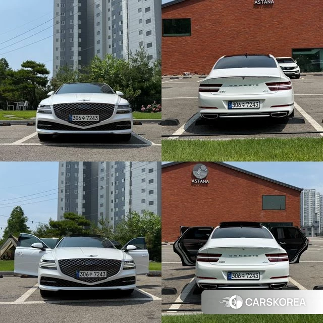 Genesis G80 (RG3) 2023 Белый из Кореи