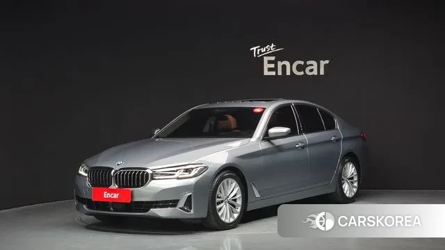 BMW 5 Series (G30) 2022 Серебряный из Кореи