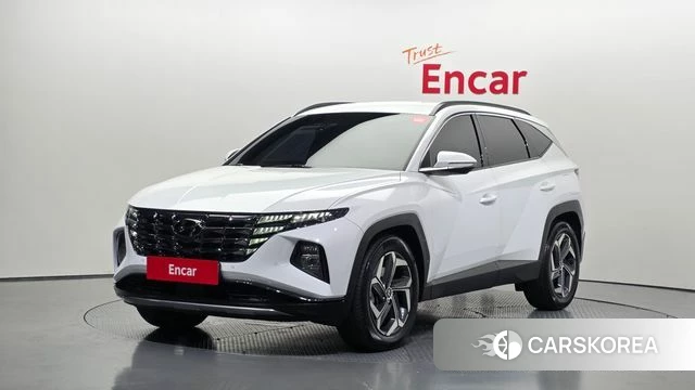 Hyundai Tucson (NX4) 2021 Белый из Кореи