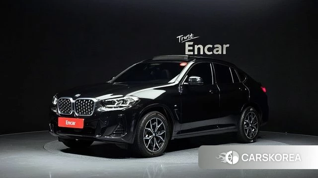 BMW X4 (G02) 2022 Серый из Кореи