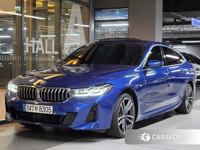 BMW 6 Series GT (G32) 2020 Синий из Кореи