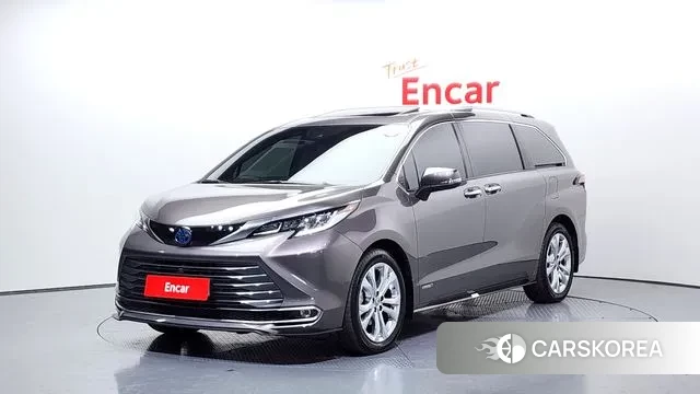 Toyota Sienna 4th Generation 2021 Серый из Кореи