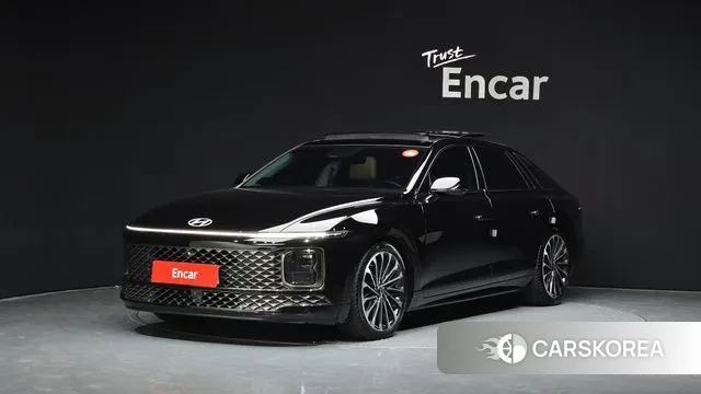 Hyundai Grandeur (GN7) 2023 Черный из Кореи