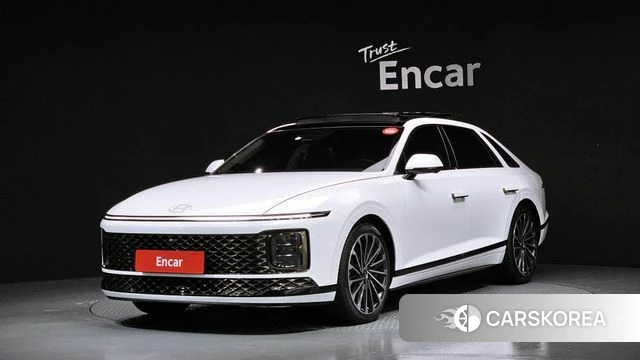 Hyundai Grandeur Hybrid (GN7) 2024 Белый из Кореи