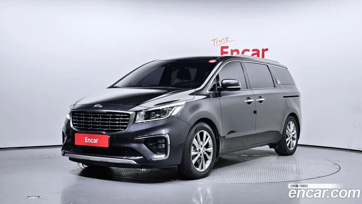 Kia The New Carnival 2019 Серый из Кореи