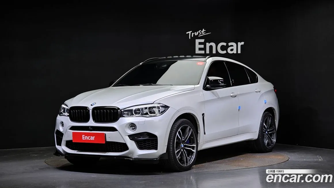 BMW X6M (F16) 2018 Белый из Кореи