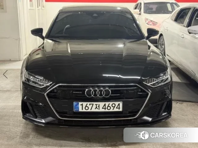 Audi A7 (4K) 2020 Черный из Кореи