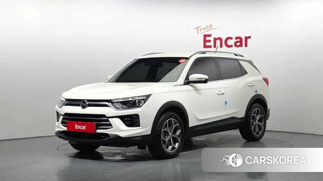 Ssangyong Beautiful Korando 2021 Белый из Кореи