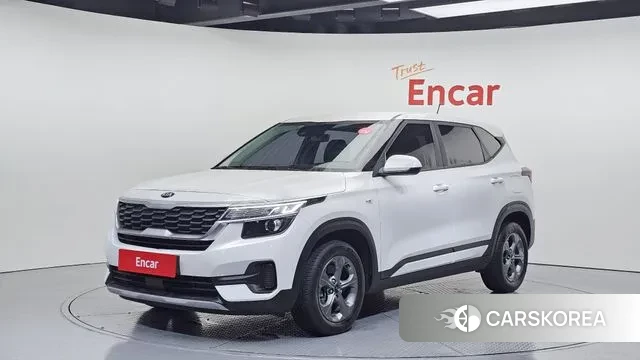 Kia Seltos 2021 Белый из Кореи