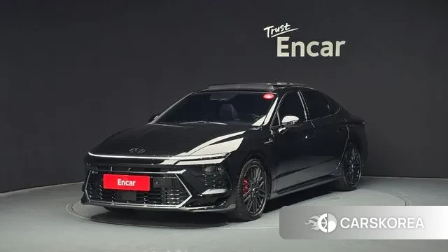 Hyundai Sonata D Edge (DN8) 2024 Черный из Кореи