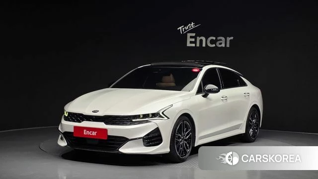 Kia K5 3rd generation 2021 Белый из Кореи