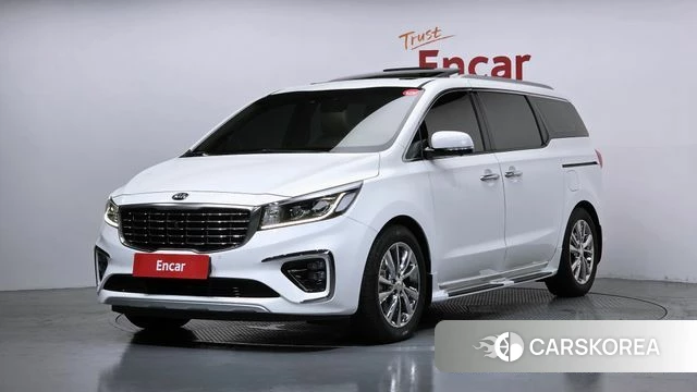 Kia The New Carnival 2019 Белый из Кореи