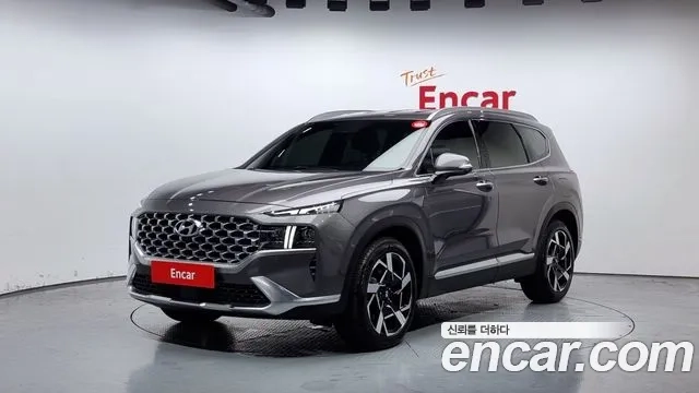 Hyundai The New Santa Fe 2020 Серый из Кореи