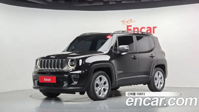 Jeep Renegade 2019 Черный из Кореи