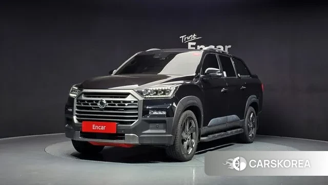 Ssangyong The New Rexton Sport 2023 Черный из Кореи