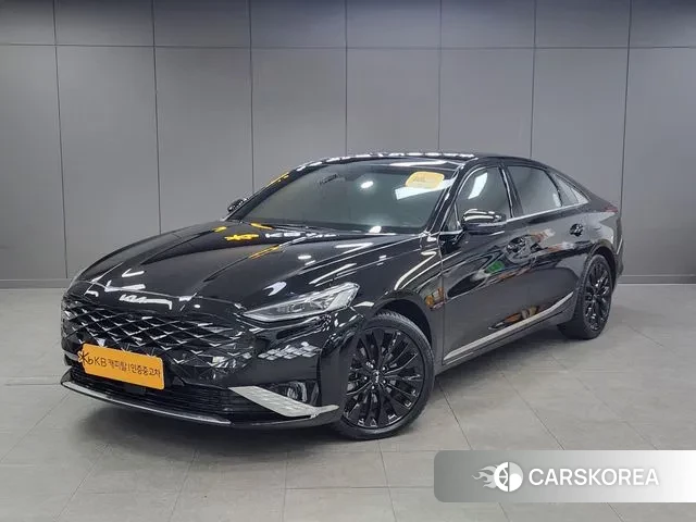 Kia K8 Hybrid 2024 Черный из Кореи