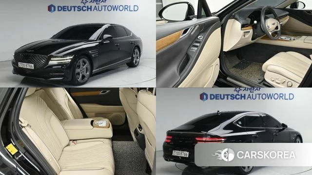 Genesis G80 (RG3) 2021 Черный из Кореи